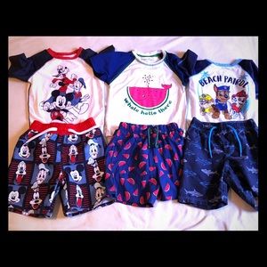Bundle Toddler Boys Swim wears 3T